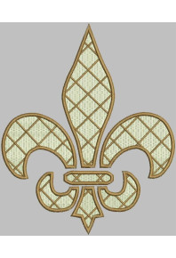 Dec026 - Big Fleur de Lis